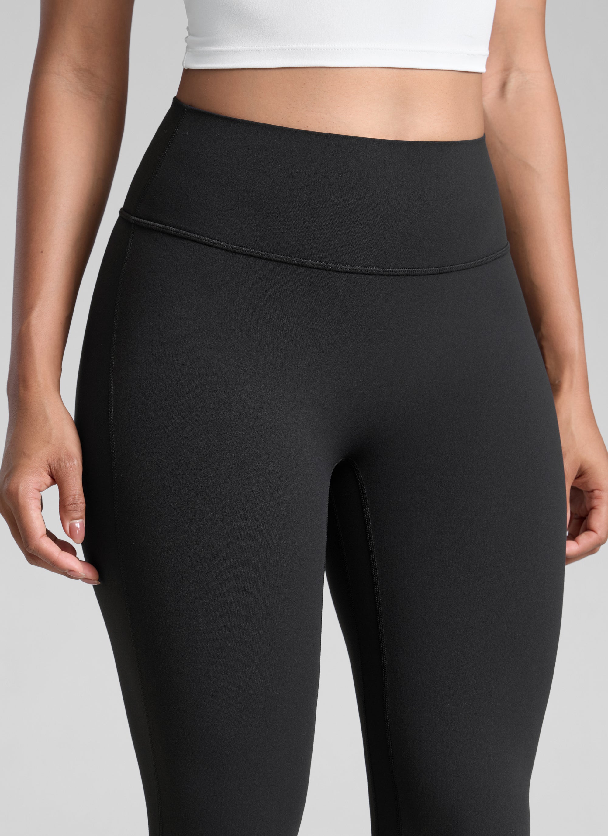 CRZ YOGA Women's Butterlift Hidden Scrunch Butt Flare Leggings 31