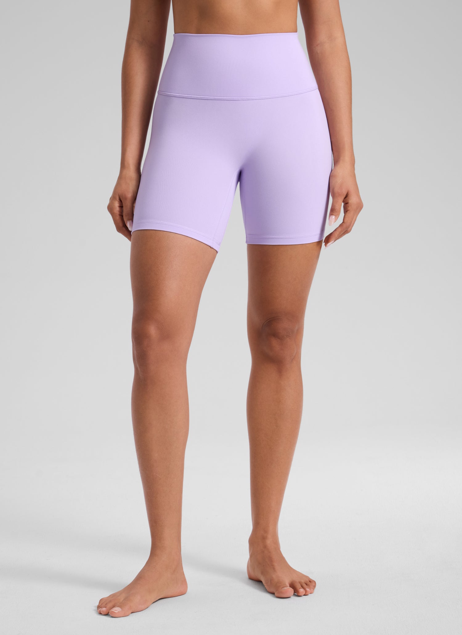 CRZ YOGA Women's Butterluxe Yoga High Rise No Front Seam Short 6