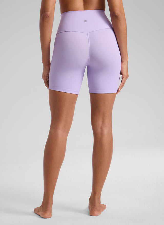 CRZ YOGA Women's Butterluxe Yoga High Rise No Front Seam Short 6
