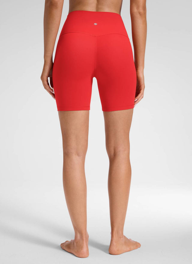 CRZ YOGA Women's Butterluxe Yoga High Rise No Front Seam Short 6