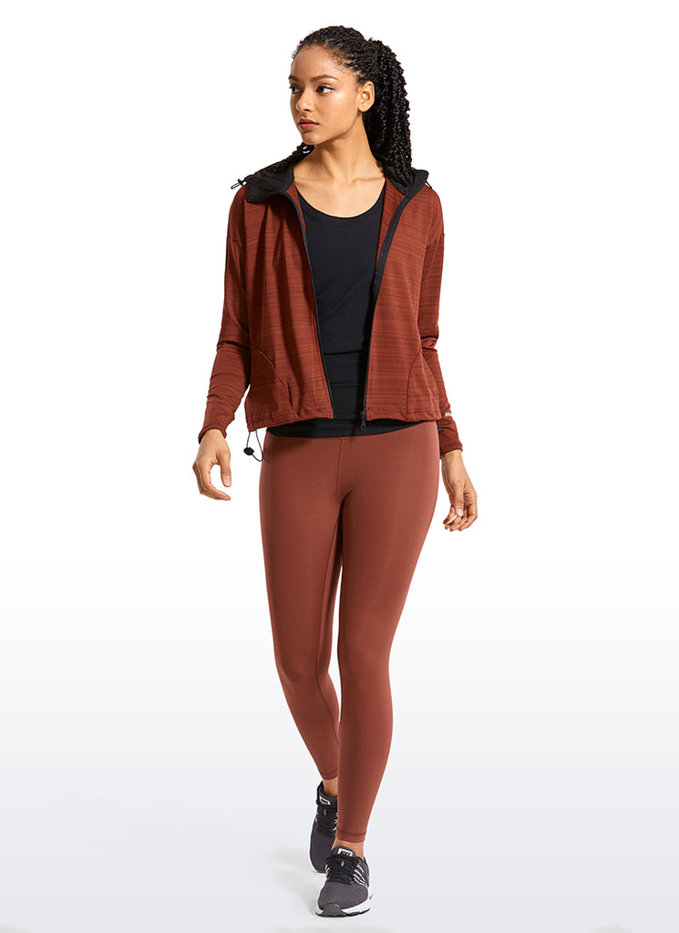 CRZ YOGA Women's Yoga Loose Fit Tops Pima Cotton Tank Split Open Back purple gray