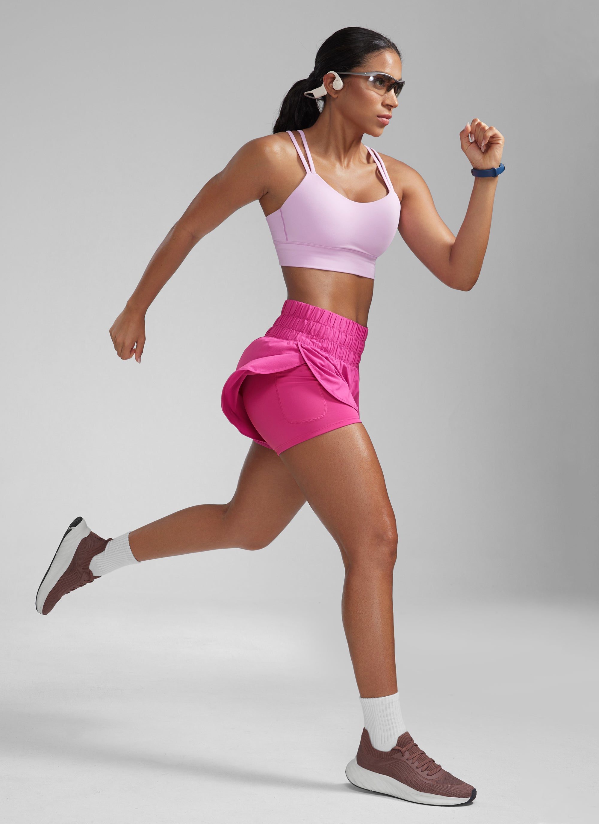 Feathery-Fit Soft  2 in 1 High Rise Short 3''