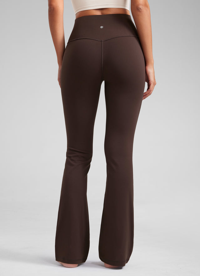 Butterluxe High Waist Flare Wide Leg Bootcut Pockets Leggings 31