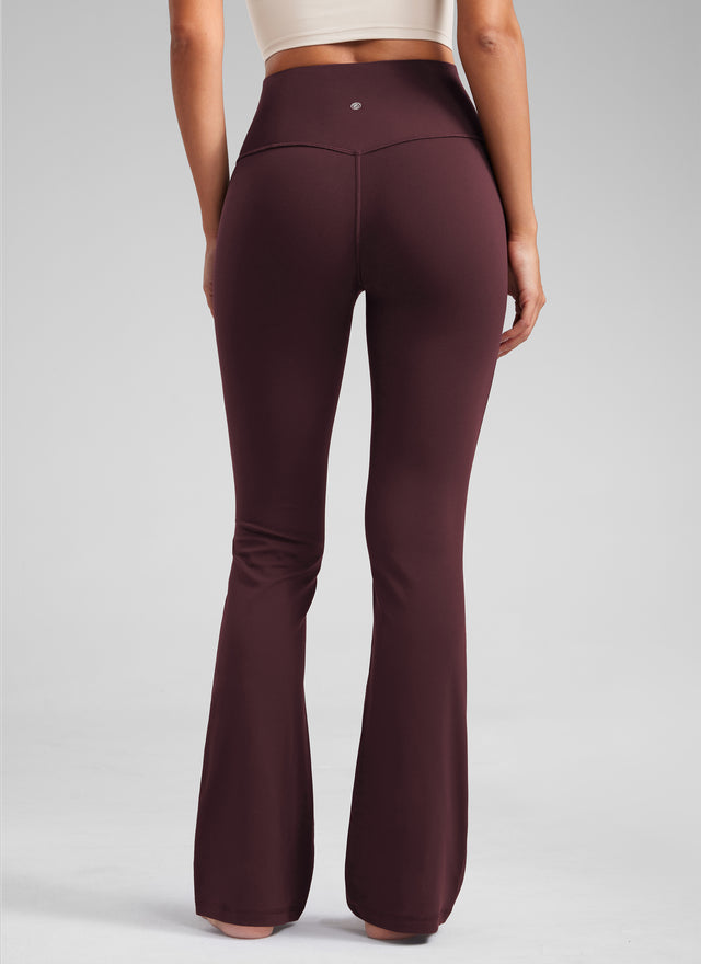 Butterluxe High Waist Flare Wide Leg Bootcut Pockets Leggings 31