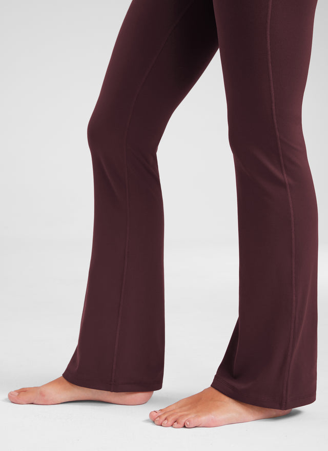 Butterluxe High Waist Flare Wide Leg Bootcut Pockets Leggings 33