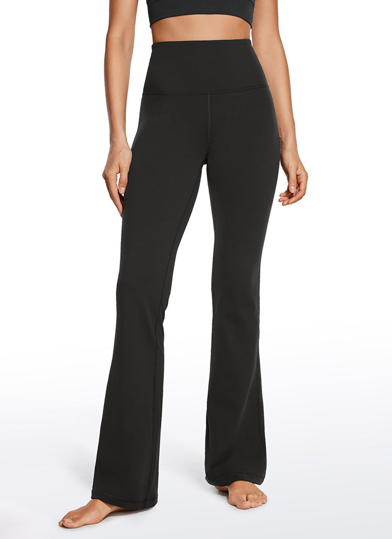 Butterluxe High Waist Flare Wide Leg Bootcut Pockets Leggings 33