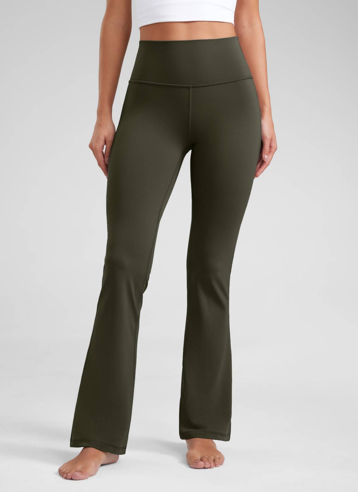 CRZ YOGA Women's Butterluxe High Waist Flare Leg Bootcut Leggings 32