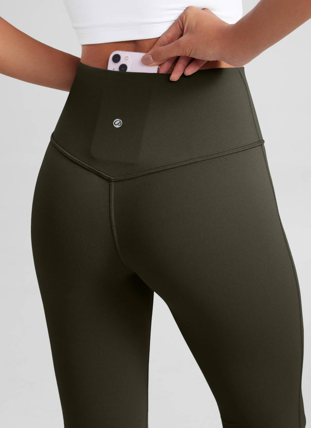 CRZ YOGA Women's Butterluxe High Waist Flare Leg Bootcut Leggings 32