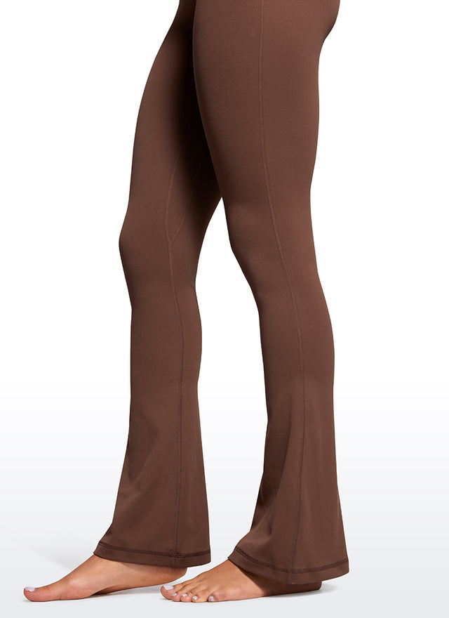CRZ YOGA Women  Butterluxe High Waist Pockets Mini Flared Leggings 32
