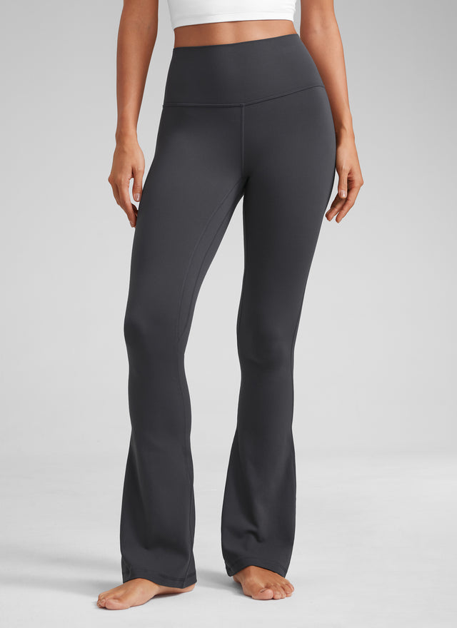 CRZ YOGA Women  Butterluxe High Waist Pockets Mini Flared Leggings 32