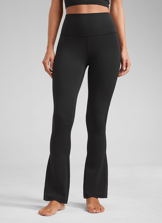 CRZ YOGA Women  Butterluxe High Waist Pockets Mini Flared Leggings 30