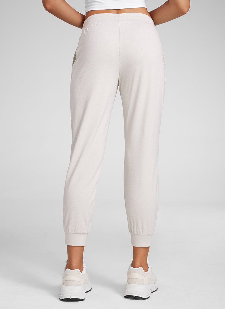 CRZ YOGA Women's Cloud Jersey Capri Joggers 25'' with Pockets Sterling