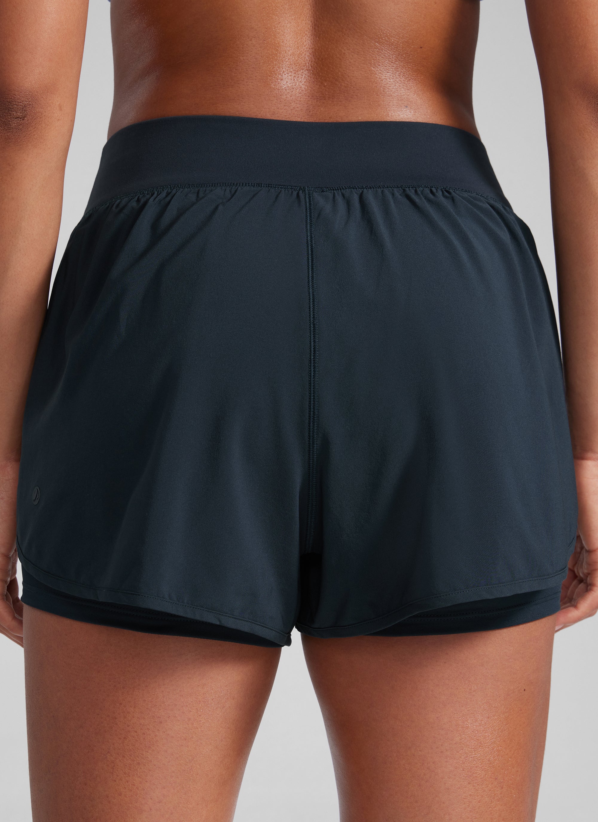 CRZ YOGA Women High-Rise 2 in 1 Shorts 3