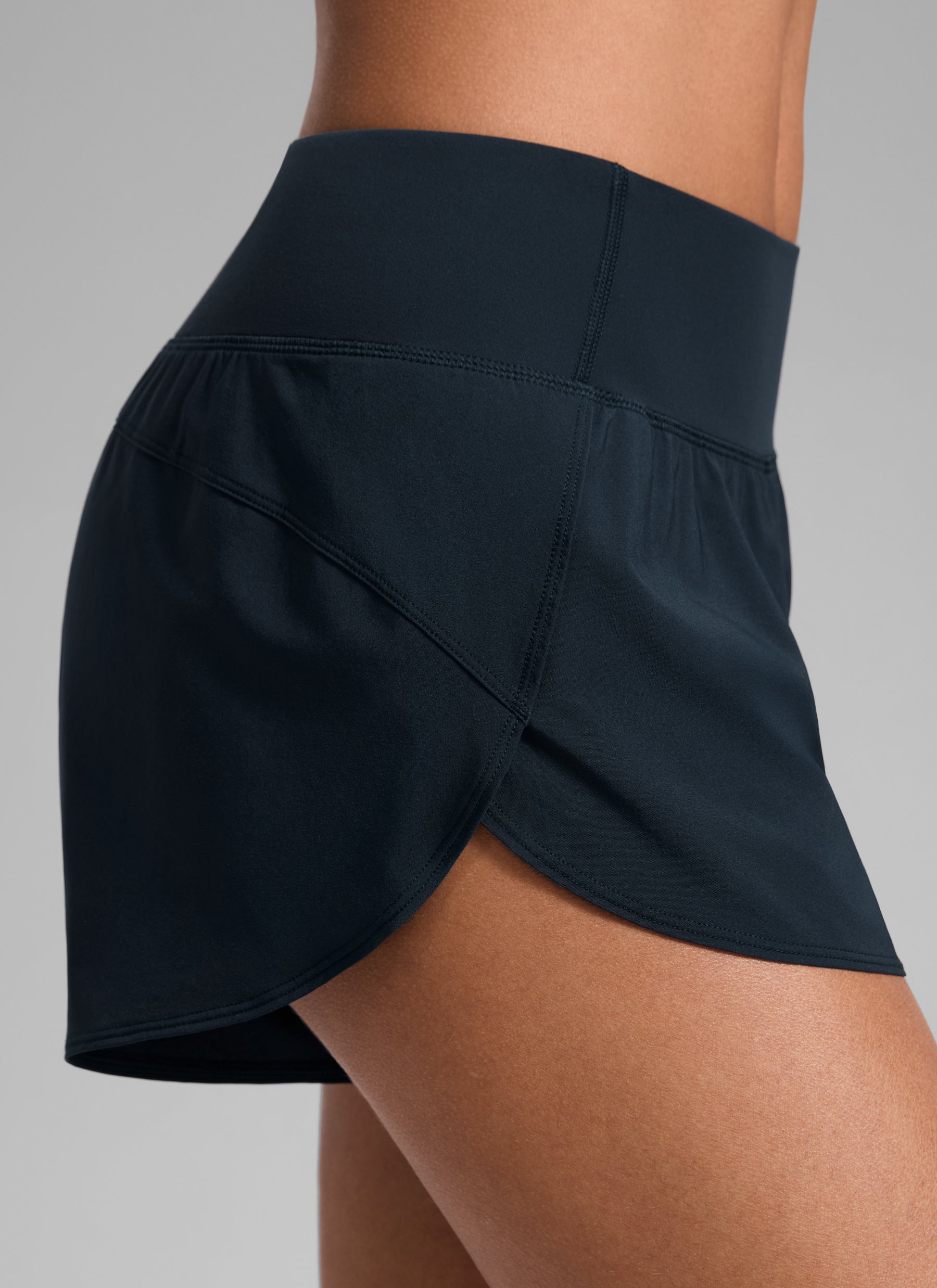CRZ YOGA Women's Feathery-Fit Soft Mid Rise Running Shorts 4