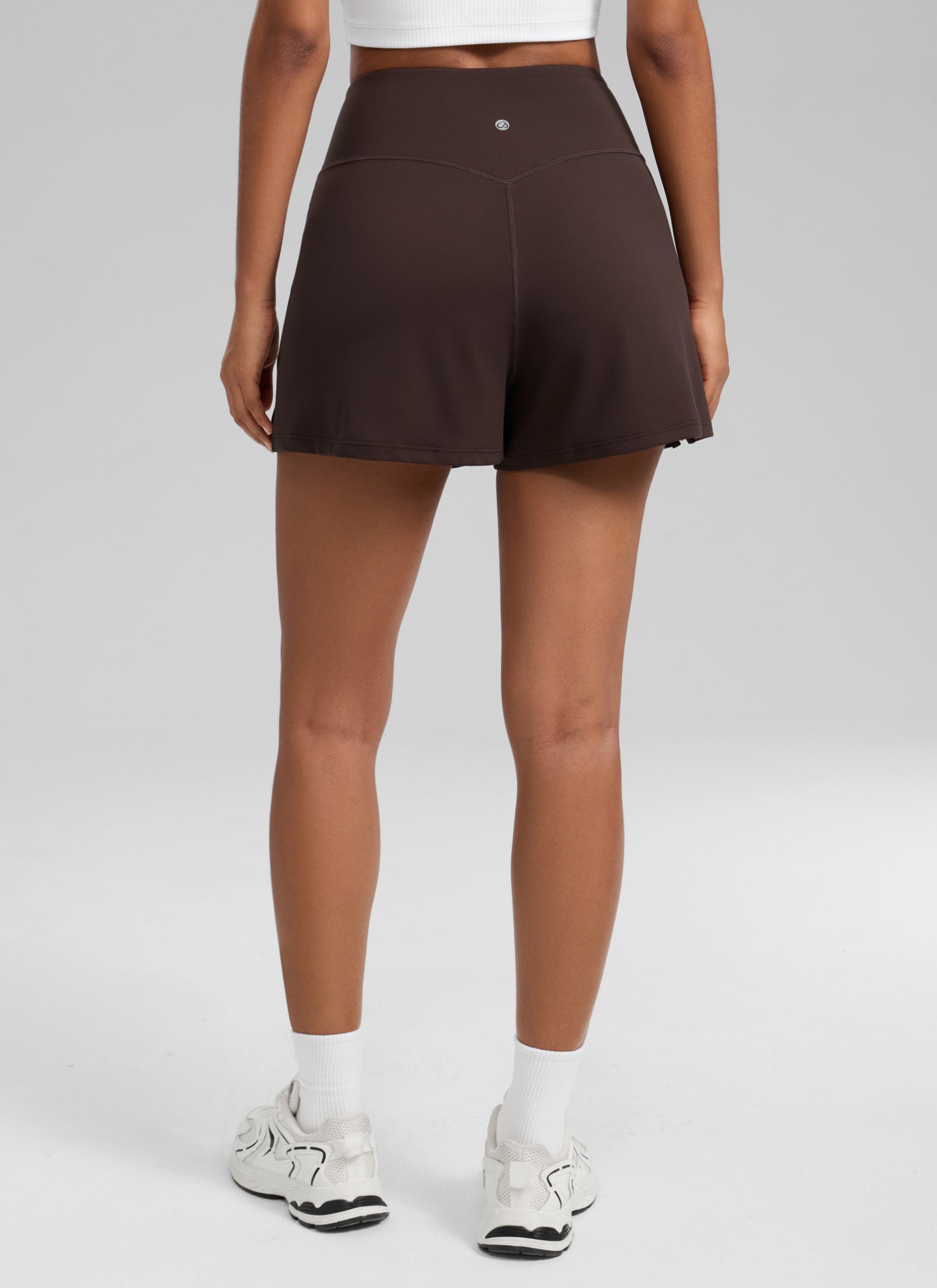 CRZ YOGA Women’s Butterluxe Casual Pocket Linerless Shorts 3