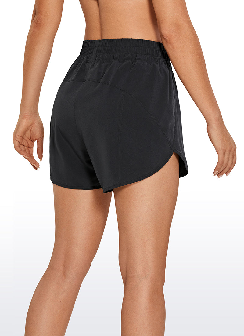 Feathery-Fit Soft High Rise Lined Short 3''