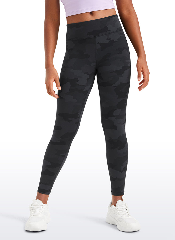 CRZ YOGA Girl's Active Sports Yoga Lounge Butterluxe Yoga Leggings Cambric Blue