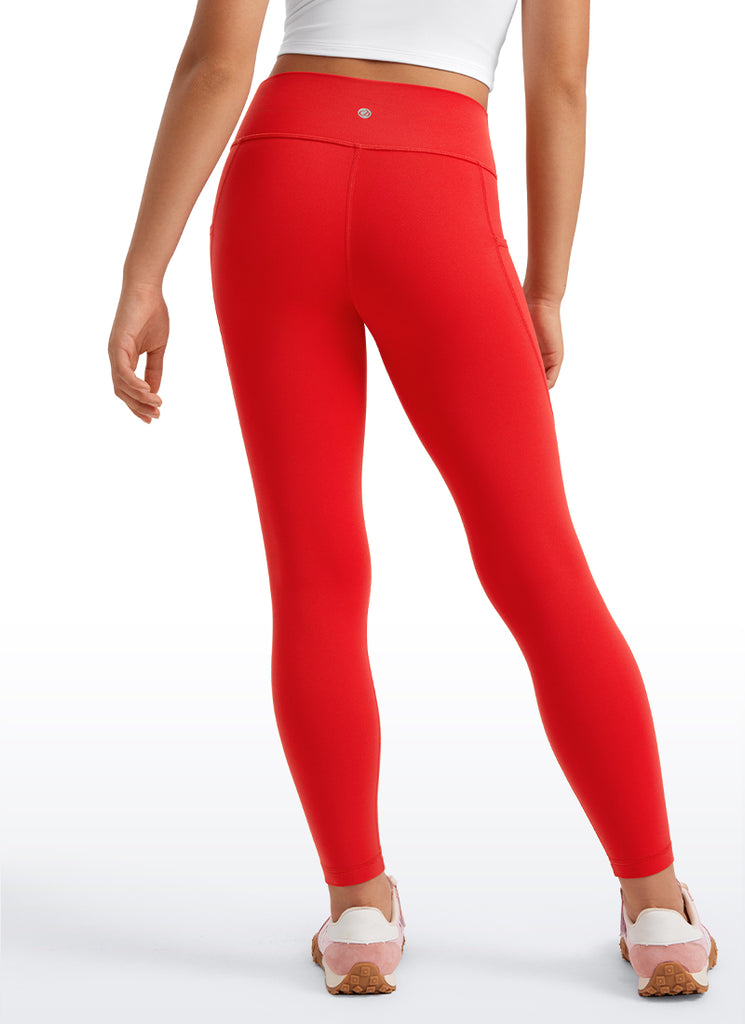 CRZ YOGA Girl's Active Sports Yoga Lounge Butterluxe Yoga Leggings Sparkle Blue