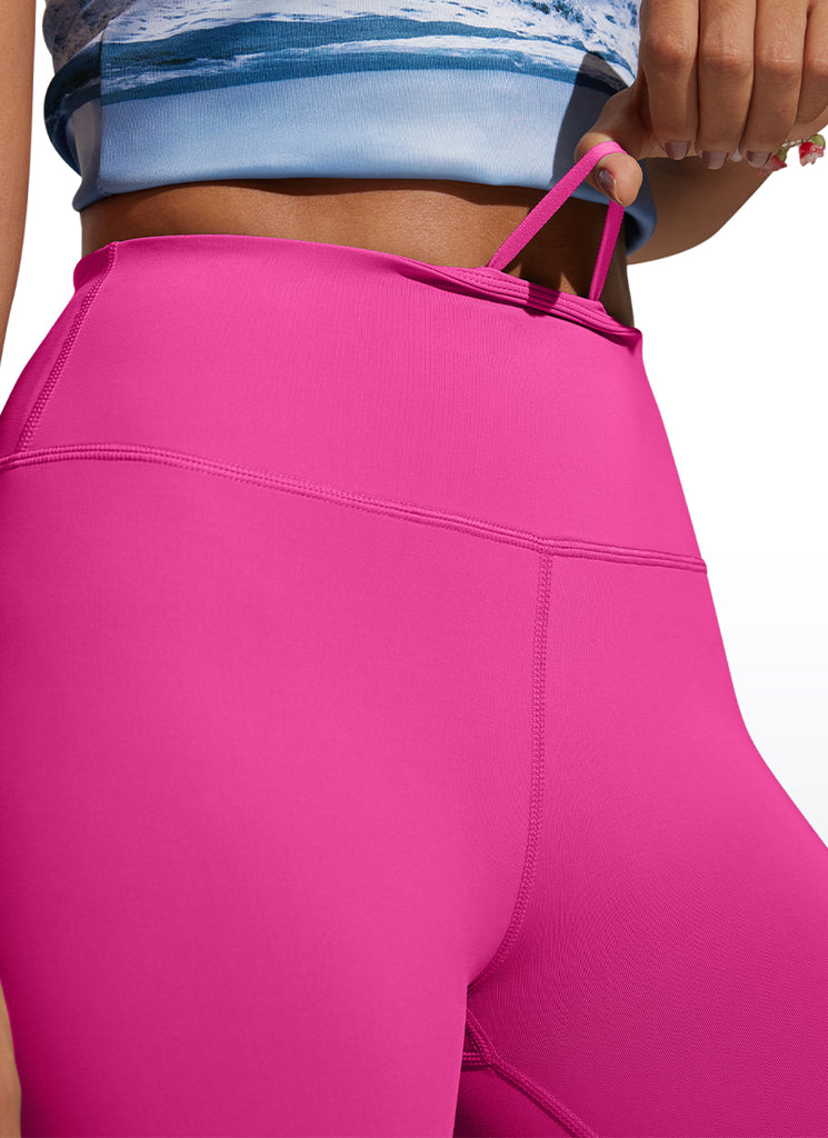 CRZ YOGA Women's Swim Lined Shorts High Rise Board Beach Primrose Yellow