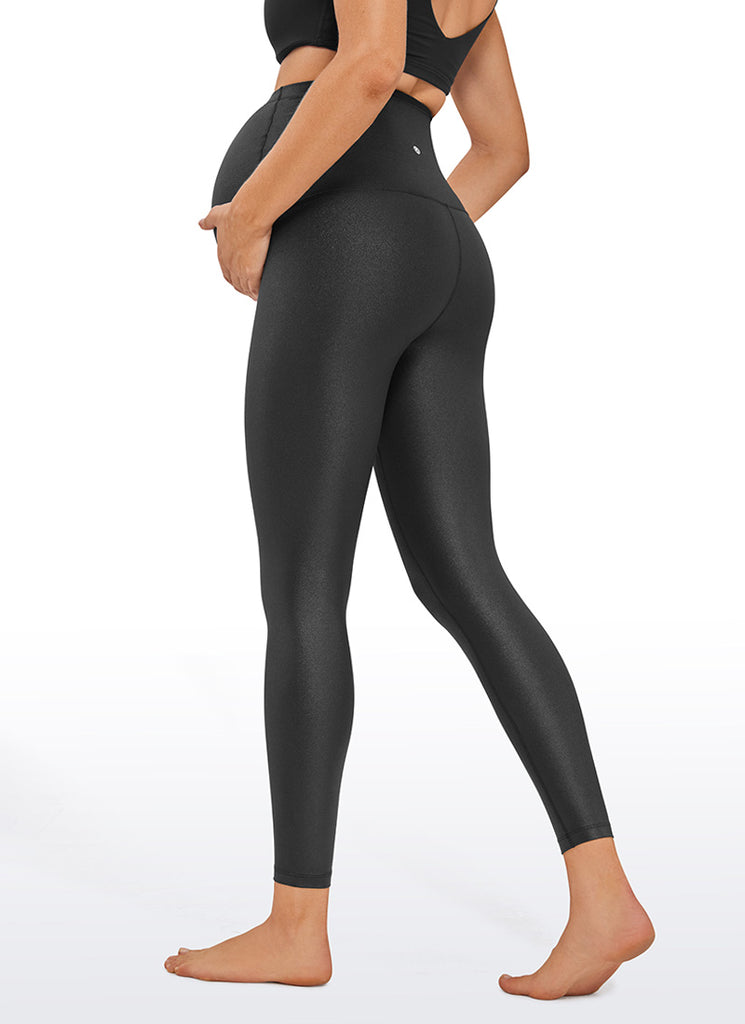 CRZ YOGA Women's Maternity Leggings Super High Rise Butterluxe 25'' Viva Magenta