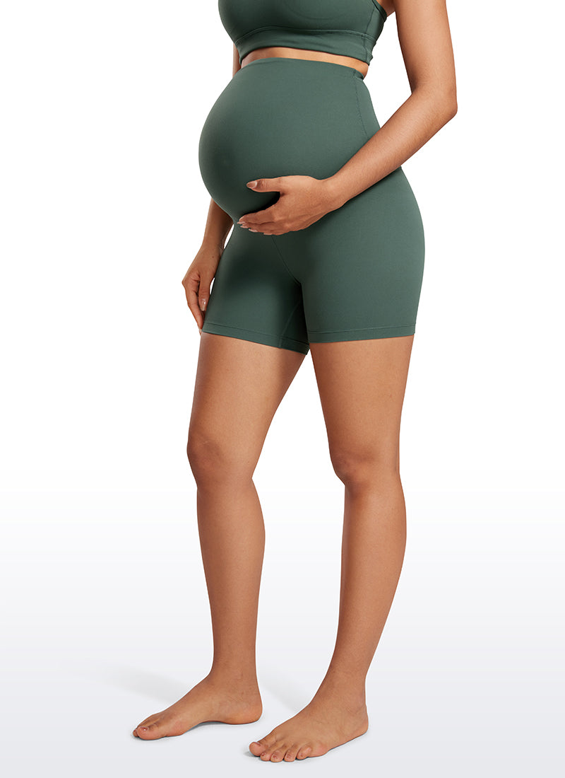 Butterluxe Maternity Shorts 4''- Super High Waist