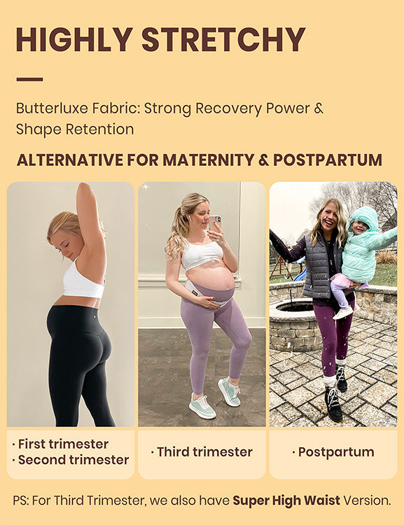 CRZ YOGA Women's Yoga Lounge High Rise Butterluxe Yoga Leggings 25'' Granita Pink