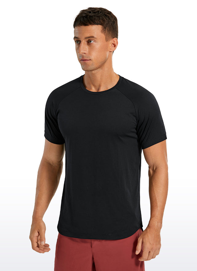 Lightweight Quick Dry Short sleeves Round Neck