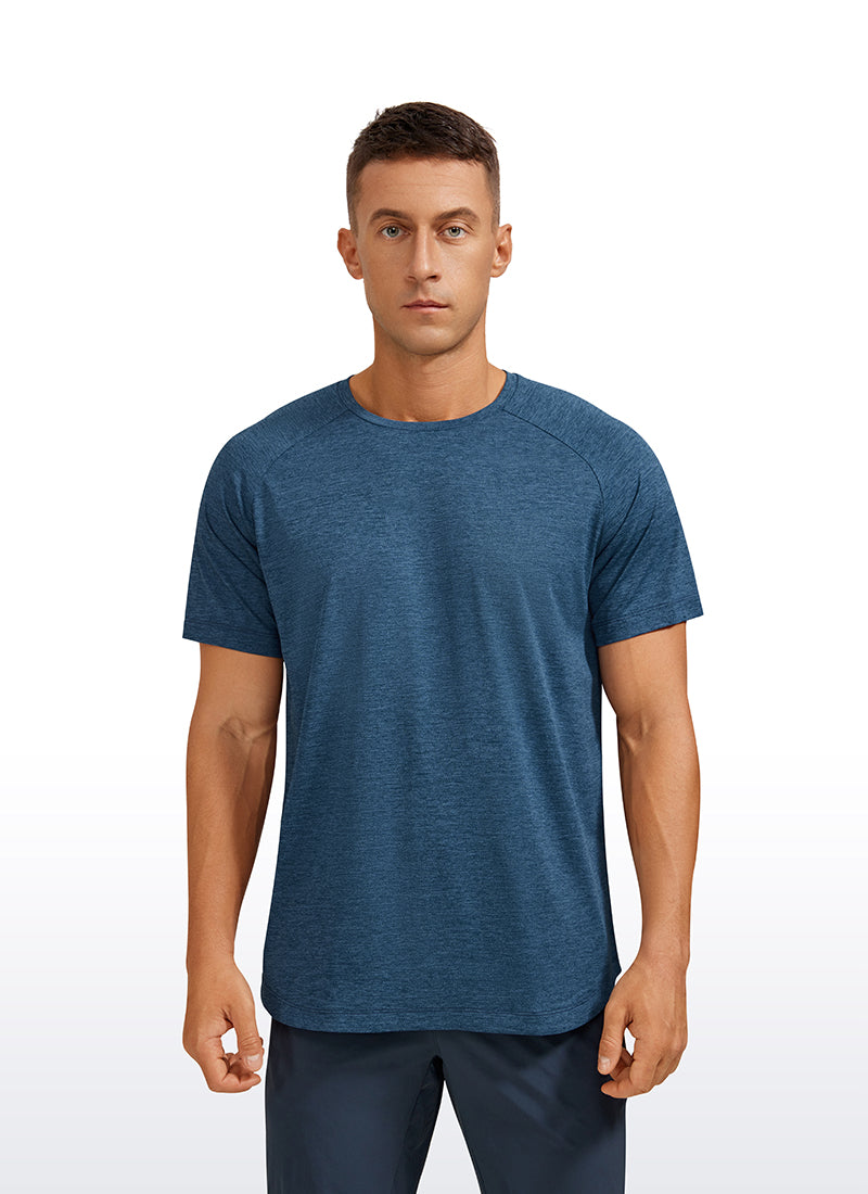 Lightweight Quick Dry Short sleeves Round Neck