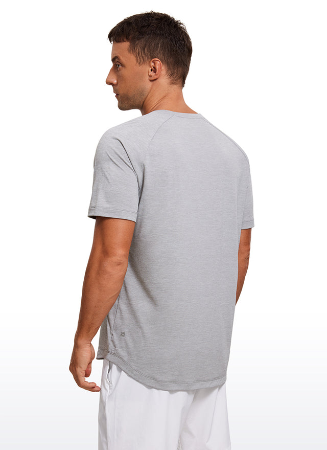 Lightweight Quick Dry Short sleeves Round Neck