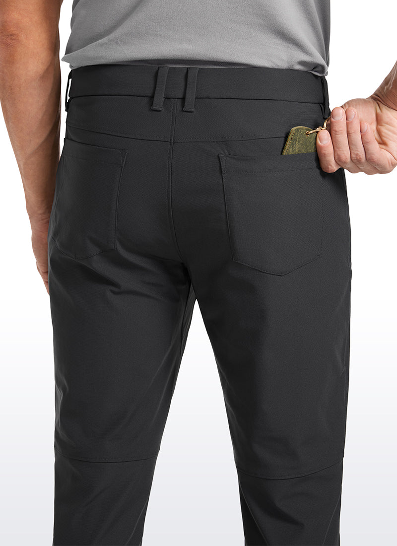 All-day Comfy Slim-Fit Golf Pants 34'' - 5-pockets