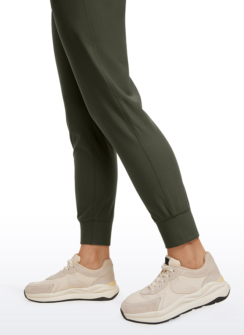 Fleece Lined Soft Workout Joggers with Pockets 27.5