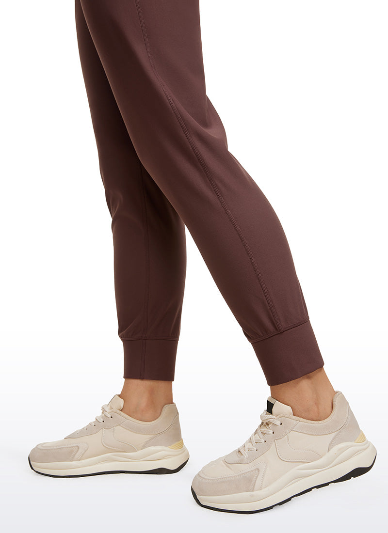 Fleece Lined Soft Workout Joggers with Pockets 27.5